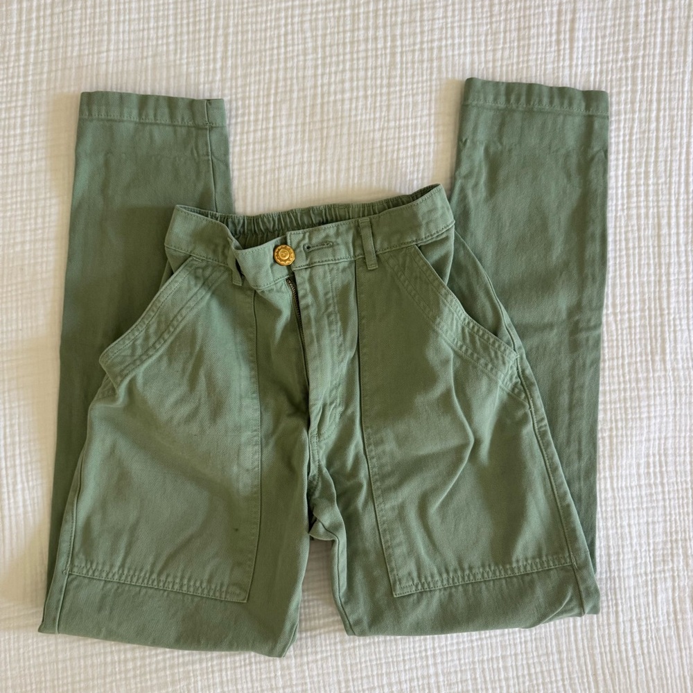 Big Bud Press Sage Green Pencil Pants